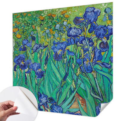 Samolepiaca fototapeta do obývačky Záhradné kvety