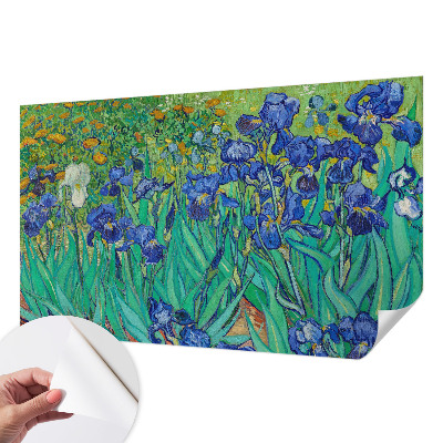 Samolepiaca fototapeta do obývačky Záhradné kvety