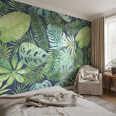 3D tapeta Tropické listy