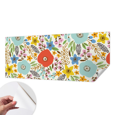 Detská fototapeta na stenu Kvetinový vzor