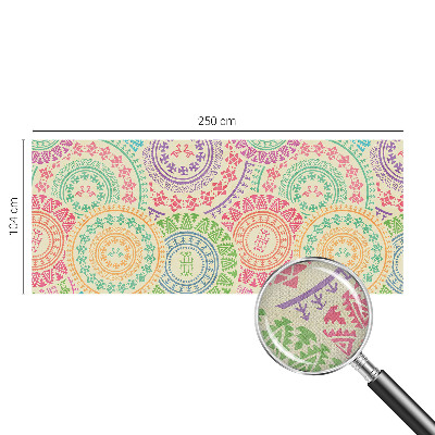 Detská tapeta Farebné mandaly