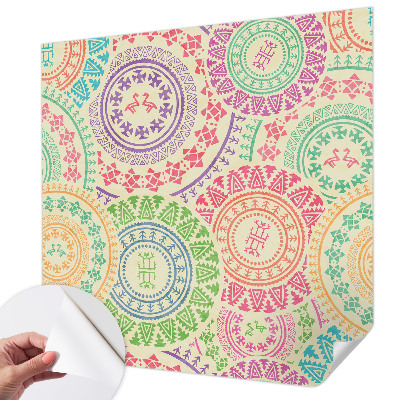 Detská tapeta Farebné mandaly