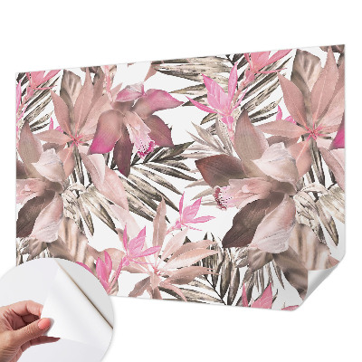 Fotografická tapeta samolepiaca Exotické kvety