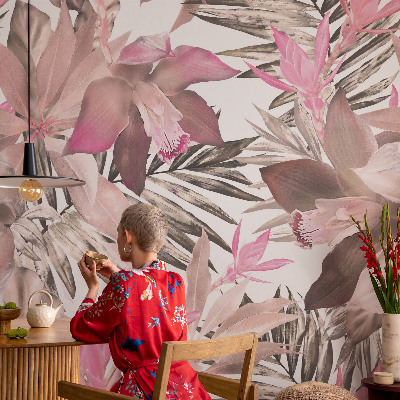 Fotografická tapeta samolepiaca Exotické kvety