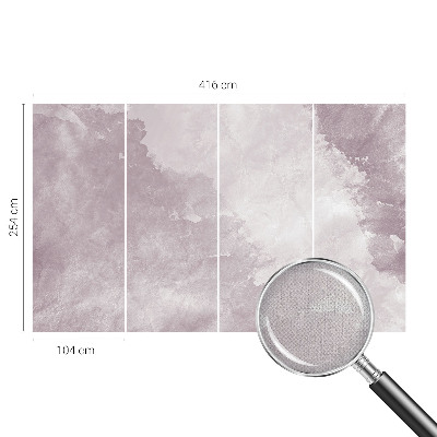 Samolepiaca fototapeta do obývačky Fialová abstrakcia