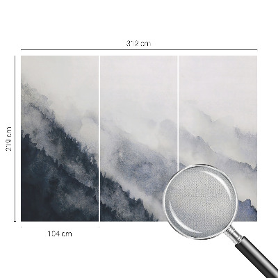 Samolepiaca fototapeta do spálne Horská hmla