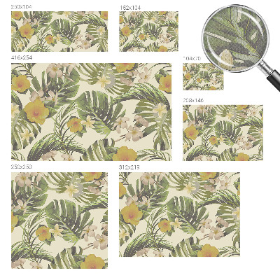 Detská fototapeta Exotická flóra