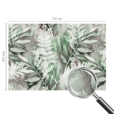 Fotografická tapeta do detskej izby Akvarelové listy