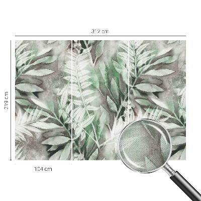 Fotografická tapeta do detskej izby Akvarelové listy