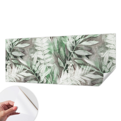 Fotografická tapeta do detskej izby Akvarelové listy