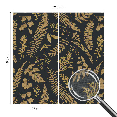 Fototapeta do detskej izby Botanické listy