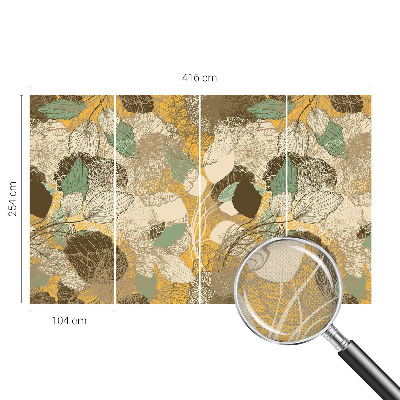 Tapeta do obývačky Krása rastlín