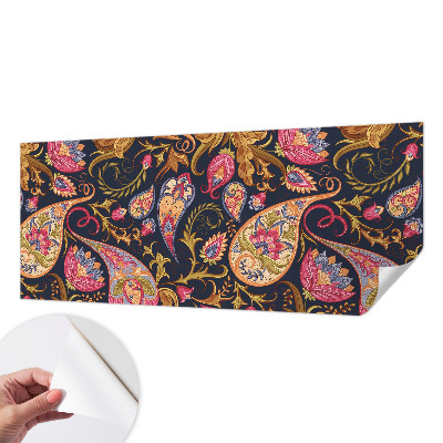 Moderná tapeta na stenu Farebný paisley vzor