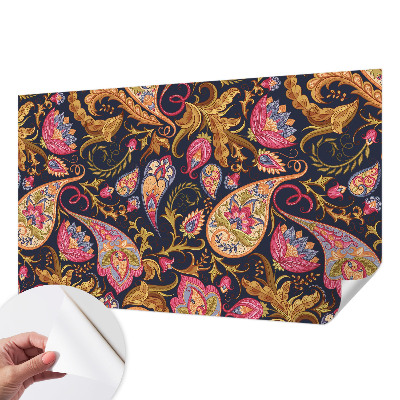 Moderná tapeta na stenu Farebný paisley vzor