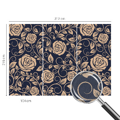 Samolepiaca tapeta Romantické kvety