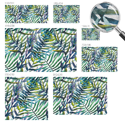 Samolepiaca fototapeta Exotická vegetácia