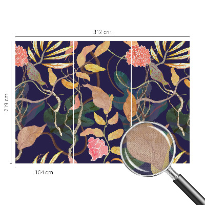 Tapety na stenu samolepiace Elegancia rastlín