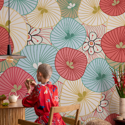 Fotografická tapeta samolepiaca Kvetinový vzor