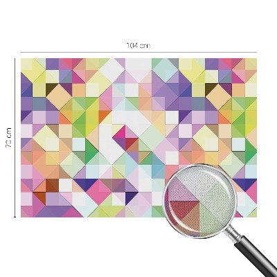 Samolepiaca fototapeta do obývačky Farebné tvary