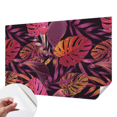 3D tapeta Exotické listy