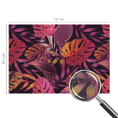 3D tapeta Exotické listy