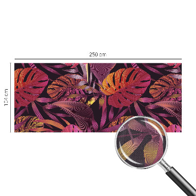 3D tapeta Exotické listy