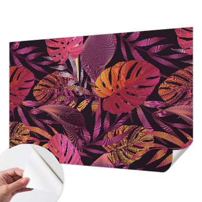 3D tapeta Exotické listy