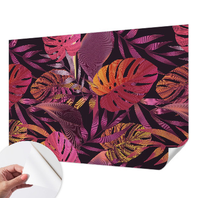 3D tapeta Exotické listy