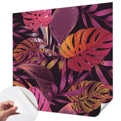 3D tapeta Exotické listy