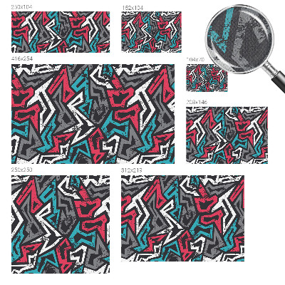 Fotografická tapeta do detskej izby Abstraktná mozaika