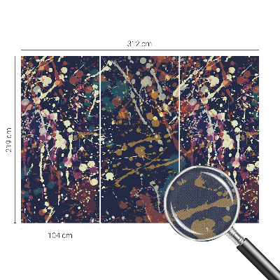 Detská tapeta Farebná abstrakcia