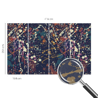 Detská tapeta Farebná abstrakcia