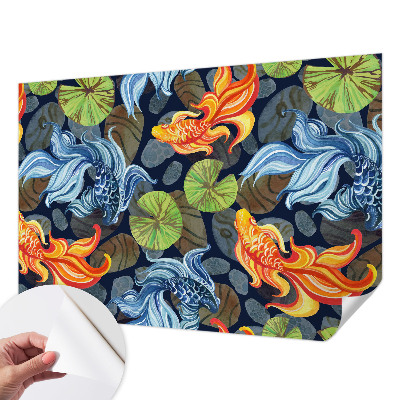 Tapeta do obývačky Vzory rýb