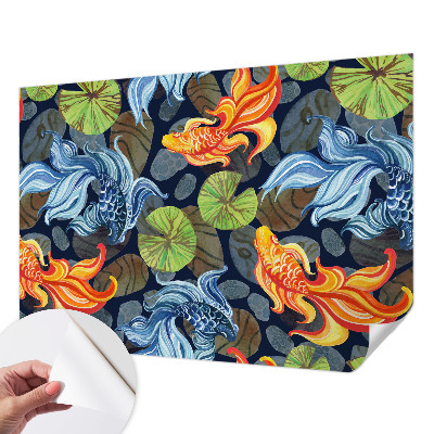 Tapeta do obývačky Vzory rýb