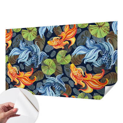 Tapeta do obývačky Vzory rýb