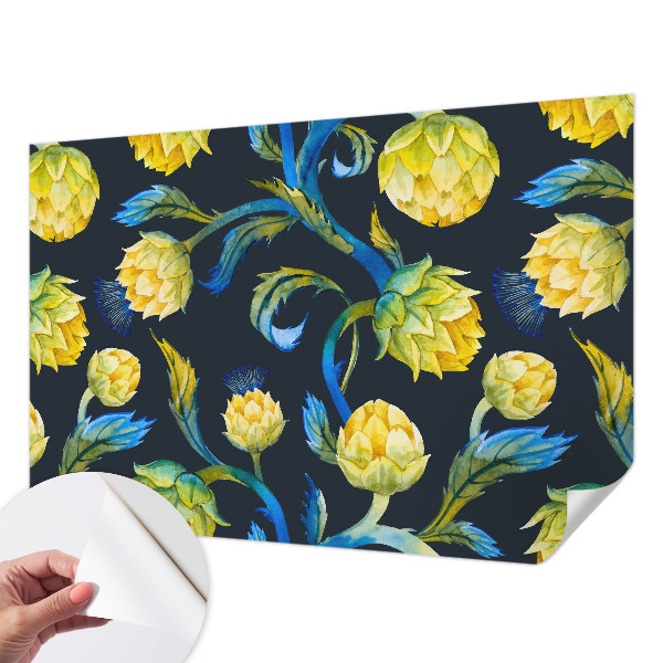 Moderná tapeta na stenu Rastlinný virtuóz