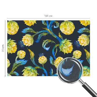 Moderná tapeta na stenu Rastlinný virtuóz