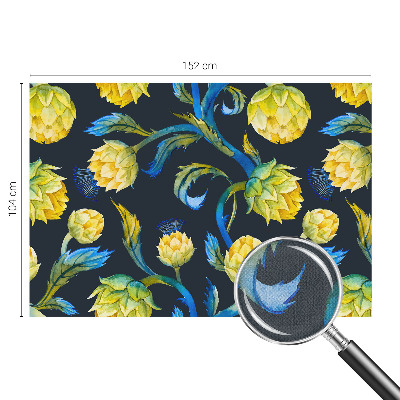 Moderná tapeta na stenu Rastlinný virtuóz