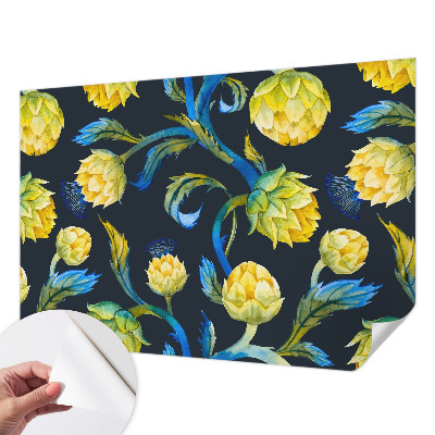 Moderná tapeta na stenu Rastlinný virtuóz