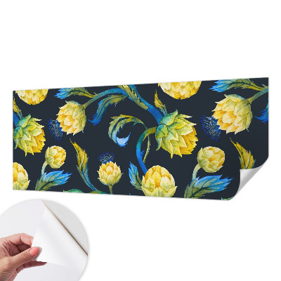 Moderná tapeta na stenu Rastlinný virtuóz