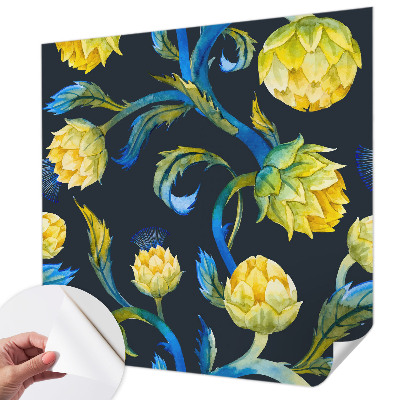 Moderná tapeta na stenu Rastlinný virtuóz