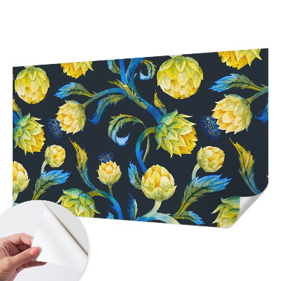 Moderná tapeta na stenu Rastlinný virtuóz