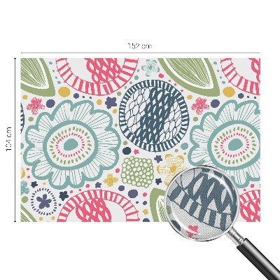 Samolepiaca fototapeta Kvetinové vzory