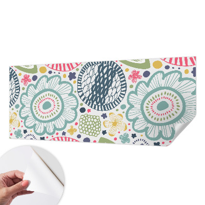 Samolepiaca fototapeta Kvetinové vzory