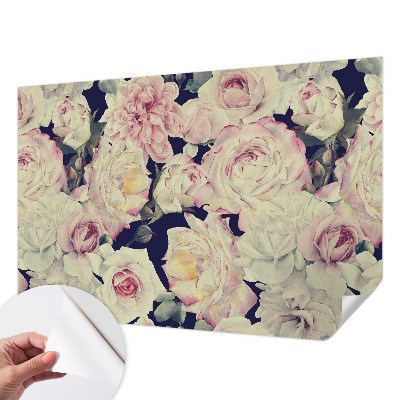 Samolepiaca fototapeta do obývačky Kytica kvetov