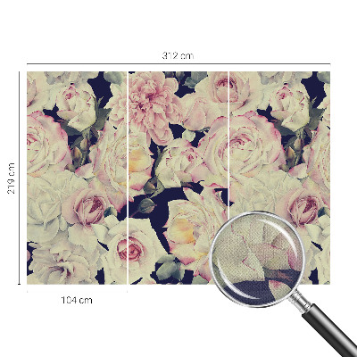 Samolepiaca fototapeta do obývačky Kytica kvetov