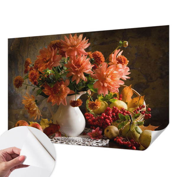 Samolepiaca fototapeta do spálne Jesenná kompozícia