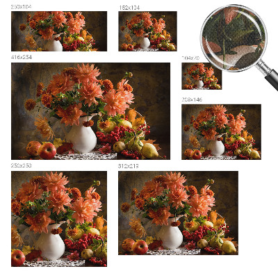 Samolepiaca fototapeta do spálne Jesenná kompozícia