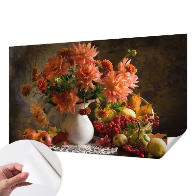 Samolepiaca fototapeta do spálne Jesenná kompozícia