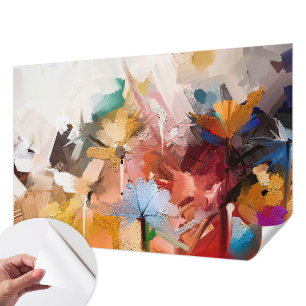 Detská fototapeta na stenu Kvetinový abstrakt